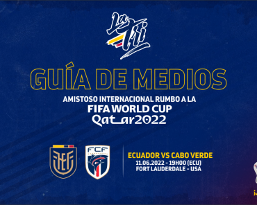 GUÍA DE MEDIOS ECUADOR VS CABO VERDE