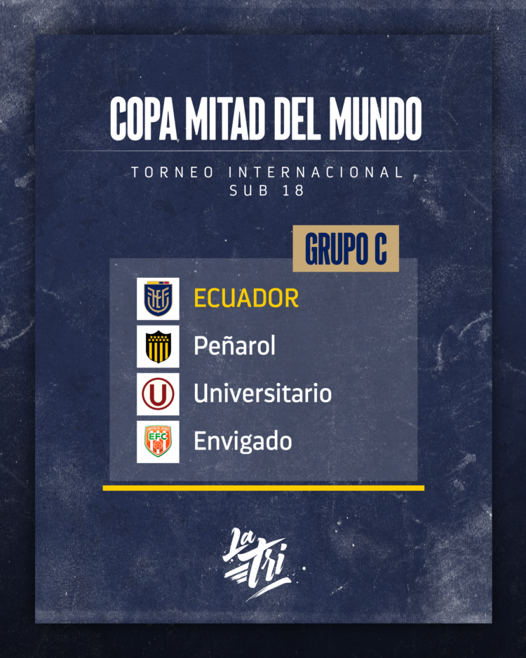 Estos son los convocados para la Copa Mitad del Mundo FEF